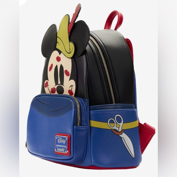 NWT Loungefly Disney Little Tailor Mickey Mouse Figural Backpack - Picture 3 of 7
